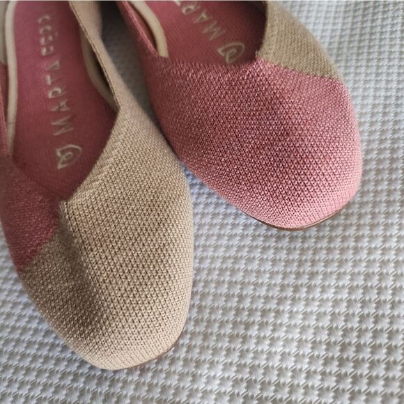 Rothy's Marta Ferri Pink Flats and Loafers with Elegant Silhouette - Picture 8 of 11